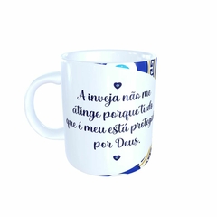 Caneca em cerâmica 325ml Olho Grego Modelo Maravilhosa Orathea - comprar online