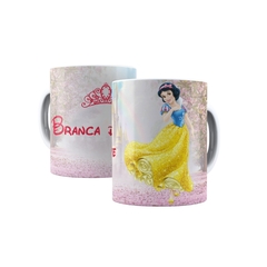 Caneca Princesas 325ml Orathea - Personalize com Nome - Personalize Canecas Azulejos e mais | Orathea Presentes