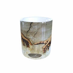 Caneca A Criação Religioso em cerâmica 325ml Orathea na internet