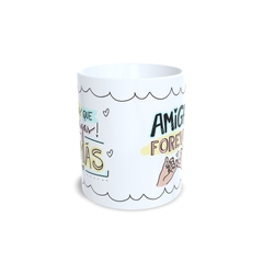 Caneca Mais que Amigas Irmãs 325ml em cerâmica Orathea na internet