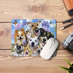 Mouse Pad Cachorros e Gatos 21x15cm Orathea na internet