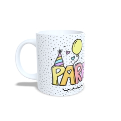 Caneca Parabéns 325ml em cerâmica Orathea - comprar online