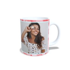 Caneca Parabéns pelo Teu Aniversário 325ml em cerâmica Orathea - Personalize Canecas Azulejos e mais | Orathea Presentes