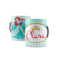 Caneca Princesa Ariel 325ml Orathea - Personalize com Nome - comprar online