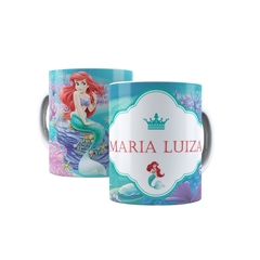 Caneca Princesa Ariel 325ml Orathea - Personalize com Nome na internet