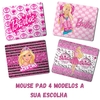 Mouse Pad Estilo Barbie 21x15cm Orathea