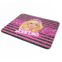 Mouse Pad Estilo Barbie 21x15cm Orathea - Personalize Canecas Azulejos e mais | Orathea Presentes