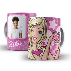 Caneca Branca 325ml com nome e Foto  personalizada Orathea