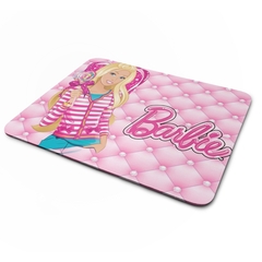 Mouse Pad Estilo Barbie 21x15cm Orathea - loja online