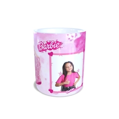 Caneca Branca Barbie 325ml com nome e Foto Orathea - comprar online