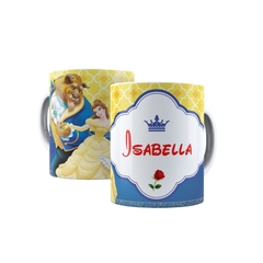 Caneca Princesa Bela e a Fera 325ml Orathea - Personalize com Nome na internet