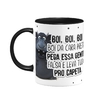 Caneca Boi da Cara Preta em ceramica colorida 325ml Orathea