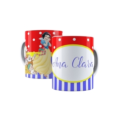 Caneca Princesa Branca de Neve 325ml Orathea - Personalize com Nome na internet