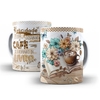 
Caneca Felicidade com Gostinho de Café 325ml em ceramica Orathea 
