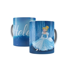 Caneca Princesa Cinderela 325ml Orathea - Personalize com Nome - loja online