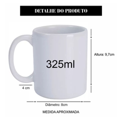 Caneca Nossa Senhora do Amparo Religioso em cerâmica 325ml Orathea - loja online