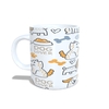 Caneca Dog Lover 325ml em ceramica Orathea 