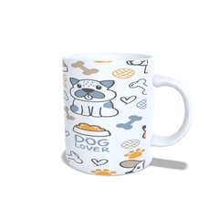 Caneca Dog Lover 325ml em cerâmica Orathea na internet