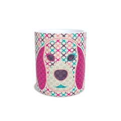 Caneca Dog Colorido 325ml em cerâmica Orathea na internet