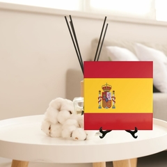 Quadro Azulejo Bandeira da Espanha com suporte Orathea - Personalize Canecas Azulejos e mais | Orathea Presentes