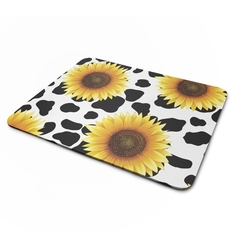 Mouse Pad Flores Girassol 21x15cm Orathea na internet