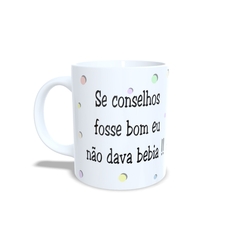 Caneca Flork Conselhos Bons 325ml em cerâmica Orathea - comprar online