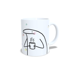 Caneca Flork Conselhos Bons 325ml em cerâmica Orathea - Personalize Canecas Azulejos e mais | Orathea Presentes