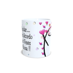 Caneca Flork Sou Bipolar 325ml em cerâmica Orathea na internet