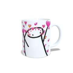 Caneca Flork Sou Bipolar 325ml em cerâmica Orathea - Personalize Canecas Azulejos e mais | Orathea Presentes