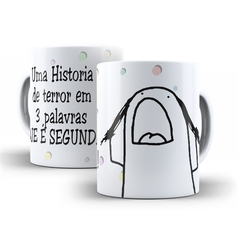 Caneca Flork Uma Historia de Terror 325ml em ceramica Orathea