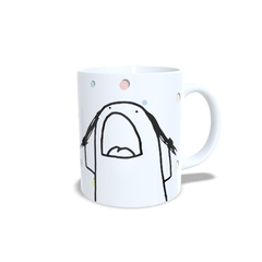 Caneca Flork Uma História de Terror 325ml em cerâmica Orathea - Personalize Canecas Azulejos e mais | Orathea Presentes