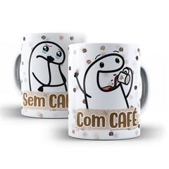 Caneca Flork Sem Cafe com Café 325ml em ceramica Orathea 