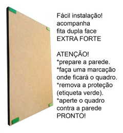 Quadro Frei Galvão MDF 20x27cm Decorativo – Orathea - comprar online