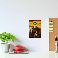 Quadro Frei Galvão MDF 20x27cm Decorativo – Orathea - loja online