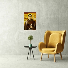 Imagem do Quadro Frei Galvão MDF 20x27cm Decorativo – Orathea