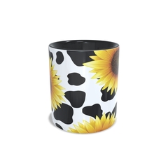 Caneca Girassol em cerâmica colorida 325ml Orathea - comprar online