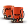 Caneca Que Medo 325 ml ceramica Orathea