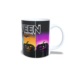 Caneca Halloween 325ml cerâmica Orathea - Personalize Canecas Azulejos e mais | Orathea Presentes