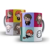 Caneca em ceramica 325ml Harry Potter Varios Personagens Orathea