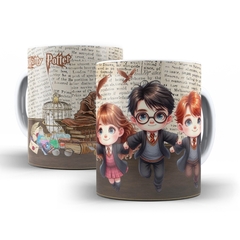 Caneca em ceramica 325ml Amigos com Harry Potter Orathea