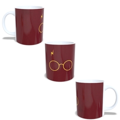 Caneca em cerâmica 325ml Óculos e Raio Harry Potter Orathea - comprar online