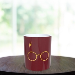 Caneca em cerâmica 325ml Óculos e Raio Harry Potter Orathea na internet