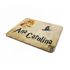 Mouse Pad Estilo Harry Potter Personalizado com nome 21x15cm Orathea na internet