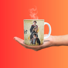 Caneca em cerâmica 325ml Harry Potter e os amigos Orathea na internet