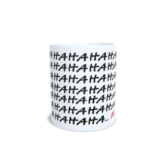 Caneca Ha Ha Ha Humor 325ml cerâmica Orathea na internet