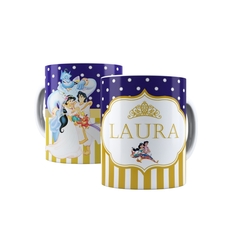 Caneca Princesa Jasmine 325ml Orathea - Personalize com Nome - Personalize Canecas Azulejos e mais | Orathea Presentes