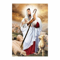 Quadro Jesus Cristo Placa MDF 20x27cm Decorativo  Orathea