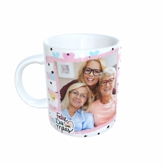 Kit Caneca em cerâmica e Azulejo 15x15cm para personalizar a foto da mamãe Modelo A2 - comprar online