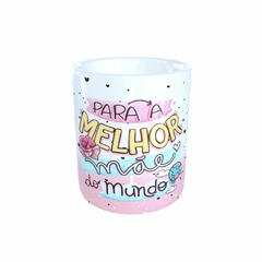 Caneca Para a Melhor Mãe do Mundo 325ml em cerâmica Orathea na internet