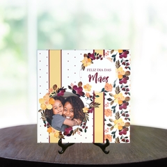 Quadro Azulejo Dia das Mães Personalizado com foto com suporte Orathea - comprar online